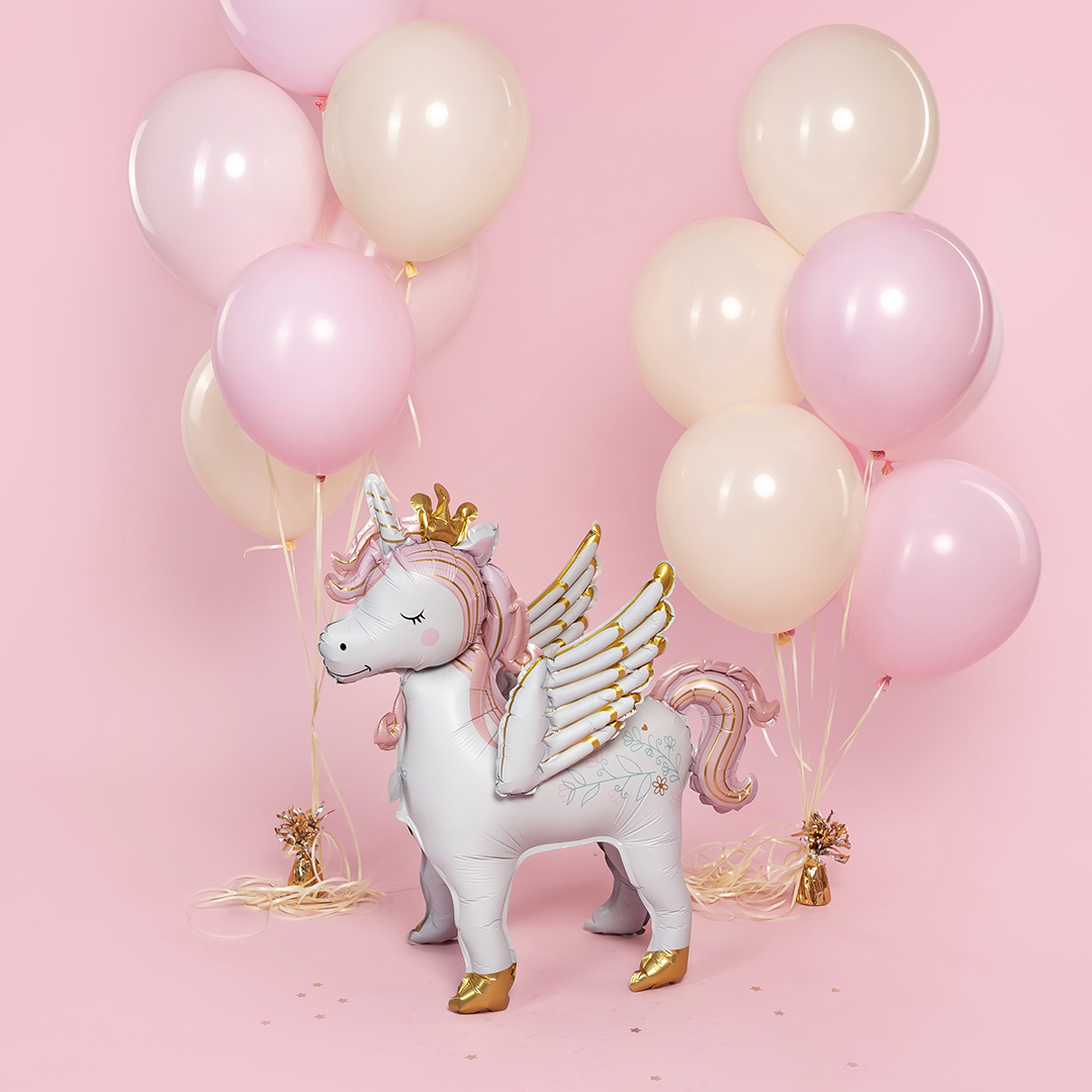 Набор "Крылатый единорог" розовый сатин