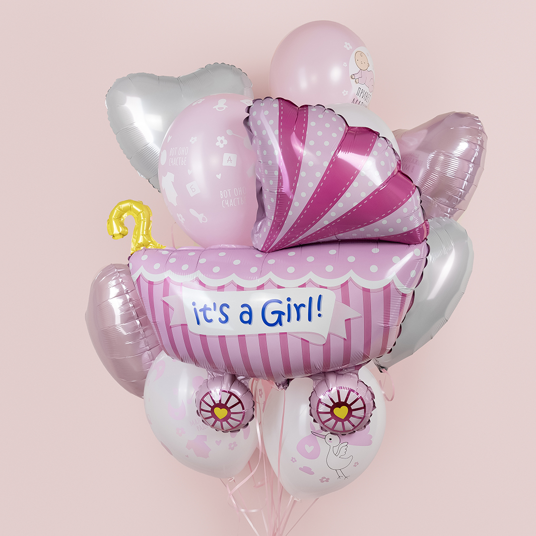 Коляска для девочки