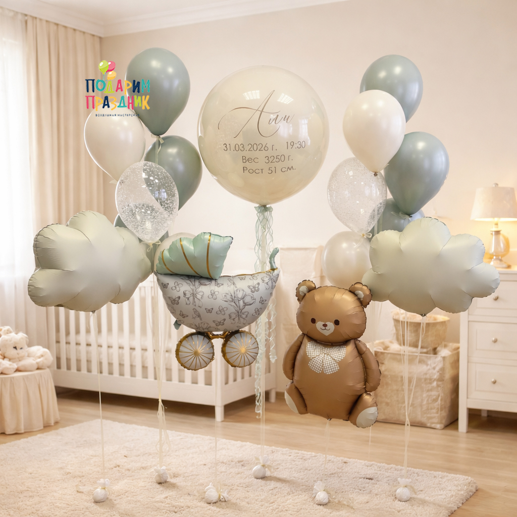 Набор на выписку в цвете лавровый лист