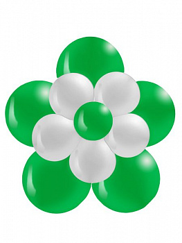 Цветок настенный зелёный