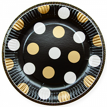 Тарелки Стильные уп/6 шт 23 см (остаток 2 уп)