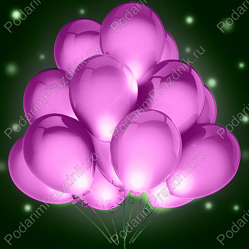 Светящиеся Ярко-розовые