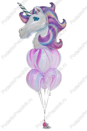 Связка "Сиреневый Единорог"