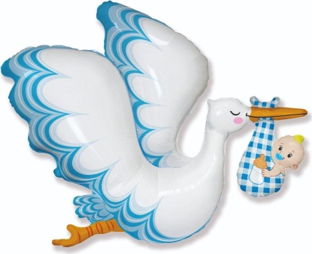 Аист принес малыша