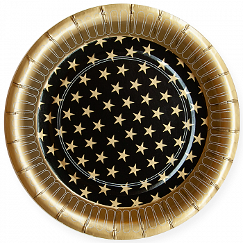 Тарелки Стильные уп/6 шт 18 см (остаток 4 уп)