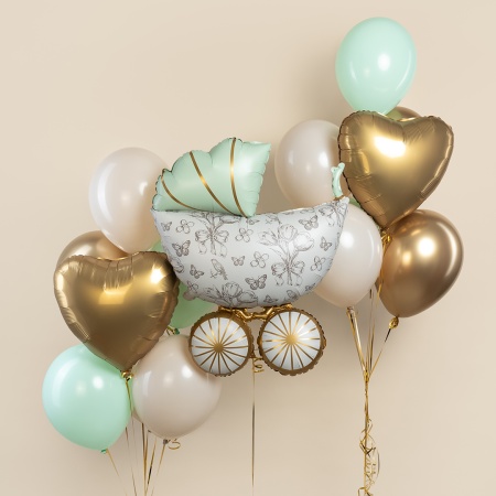 Коляска ретро, для мальчика