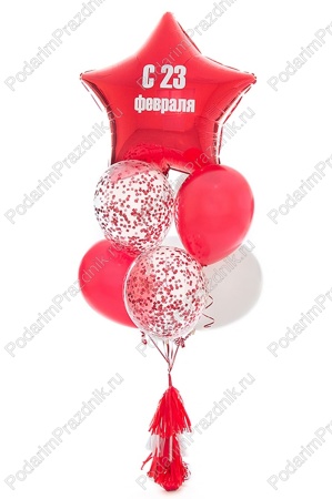 Связка "Красная праздничная"