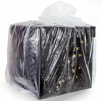 Пакет для транспортировки большой коробки для шаров 80*80*80 см