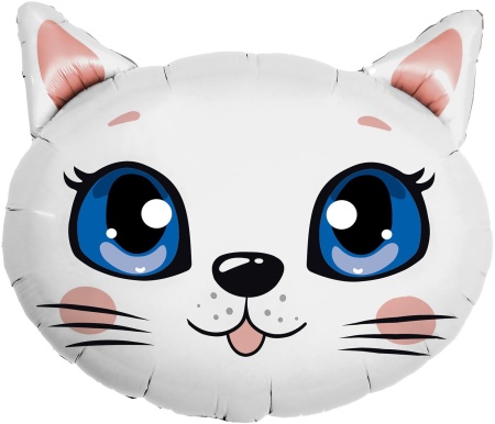 Белая кошечка