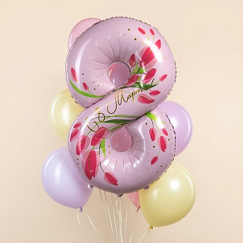 8 марта, тюльпаны