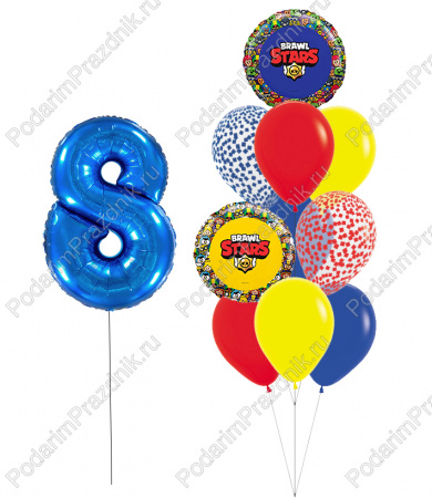 Brawl Stars + любая цифра