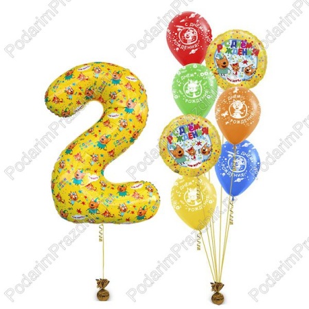 Три кота + любая цифра 1-5