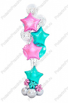 Связка Цветы и звёзды