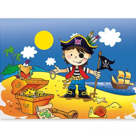 Скатерть Маленький пират 130х180см (остаток 1)