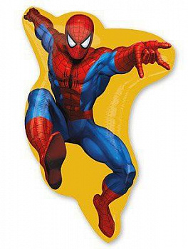 Человек-паук в прыжке