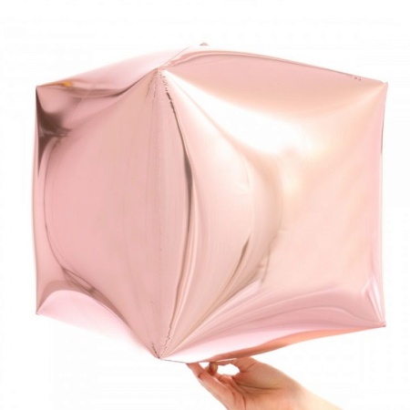 Куб Розовое золото