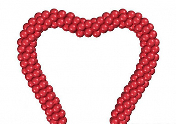 Арка на каркасе фигурная (пог. м.)