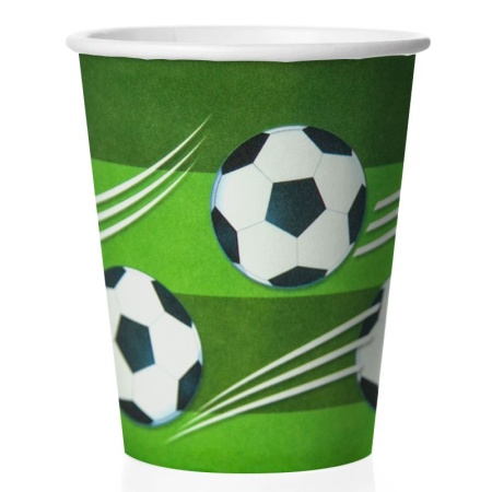 Стаканы Футбол  уп/6 шт (остаток 4 уп)