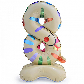 Цифра 8 Змея на подставке 45см