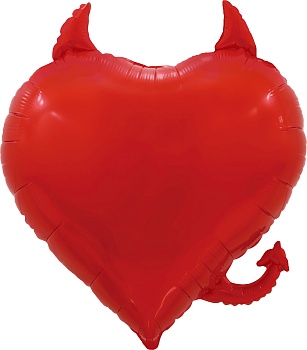 Сердце, Чертёнок, красный