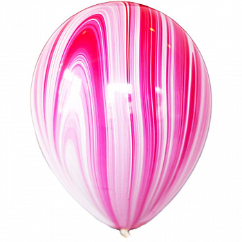 СуперАгат Бело-красный