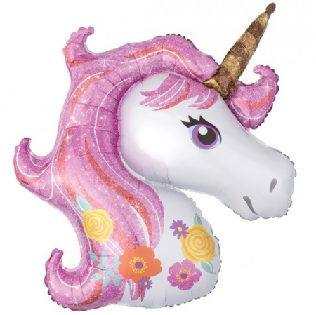 Единорог розовый