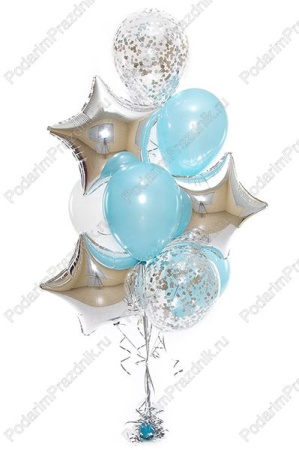 Нежный голубой