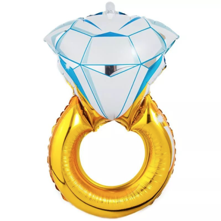 Кольцо с бриллиантом