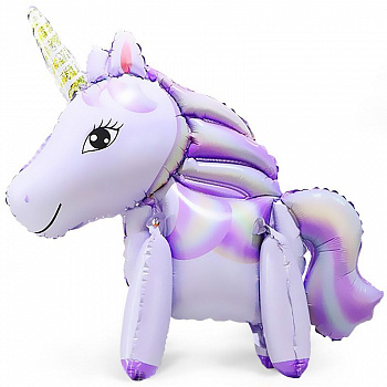 Единорожек сиреневый, ходячая фигура