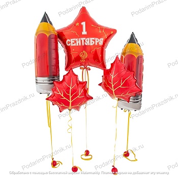 Комплект гелиевых шаров "Карандаши"