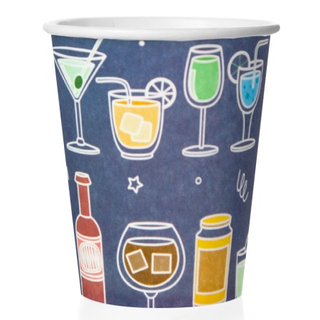 Стаканы Коктейльная вечеринка, 6 шт. бумаж. 250 мл