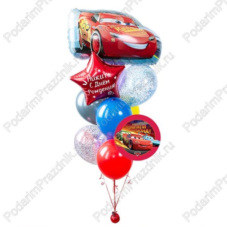 Фонтан "Тачки, Молния МакКуин"