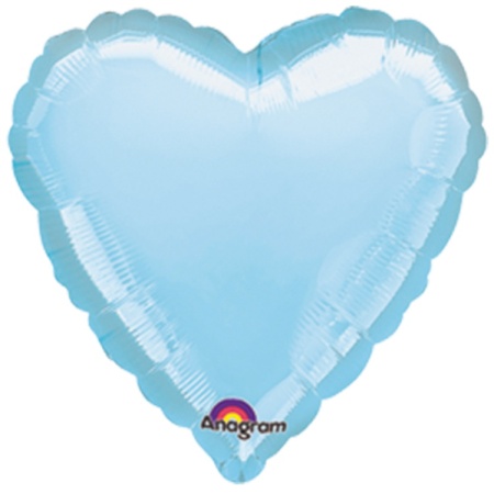 Сердце голубое