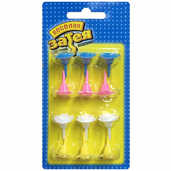 Подставки для свечей ассорти 12шт