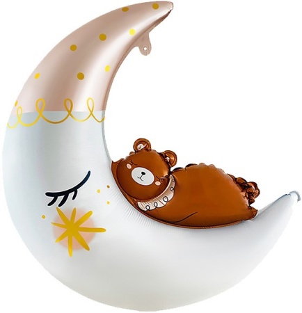 Полумесяц, медвежонок