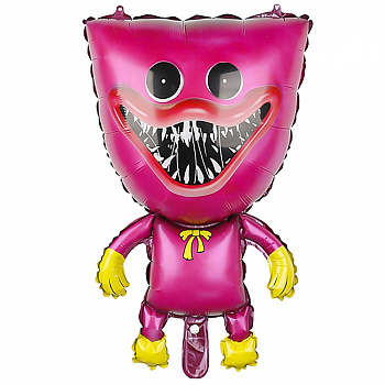 Монстр Зубастик розовый
