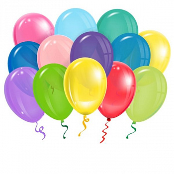 Шары гелиевые пастель без рисунка СТАНДАРТ 12"