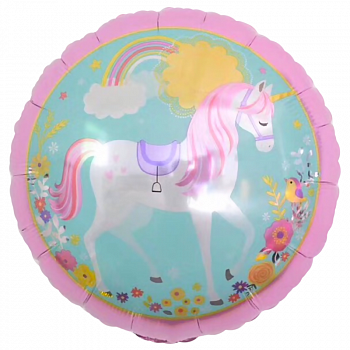 Единорог на полянке