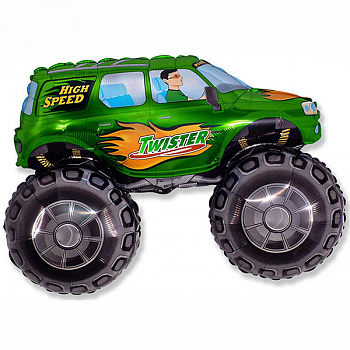 Джип зелёный