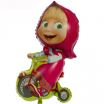 Маша на велосипеде